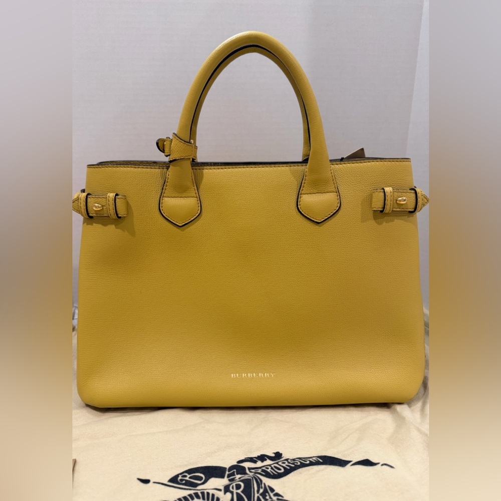 Burberry Banner House Check Derby Medium Satchel NWT - Picture 3 of 14